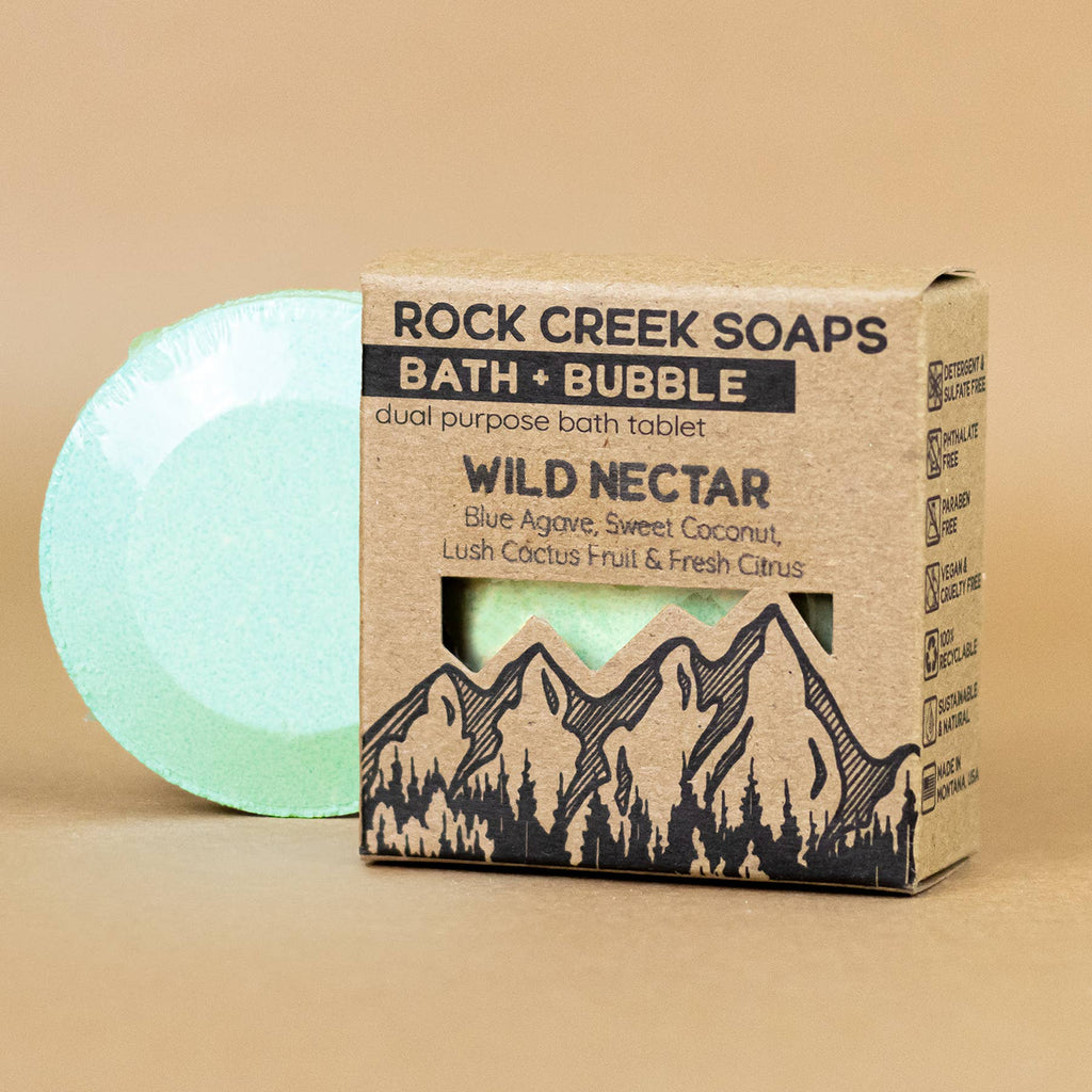 Wild Nectar Bath Bomb |  Blue Agave, Coconut & Citrus