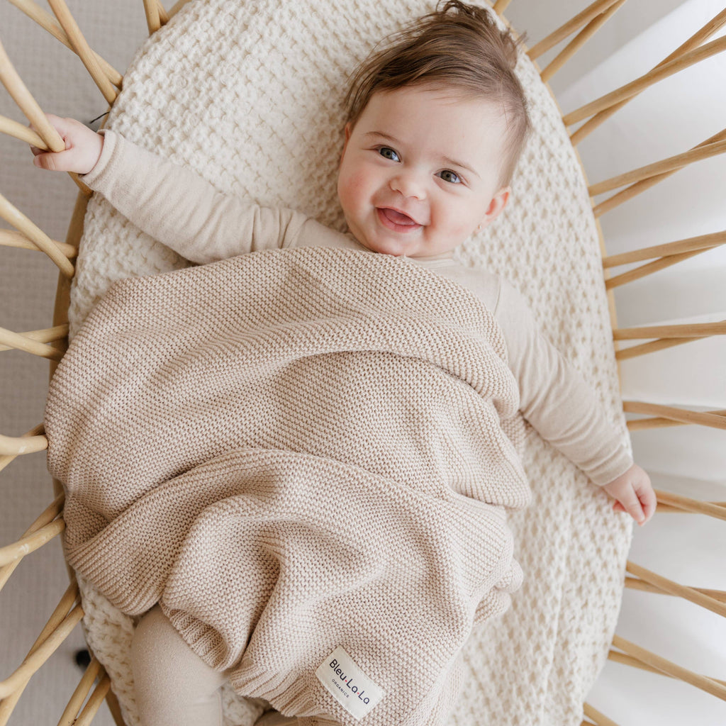 100% Organic Cotton Swaddle Baby Blanket