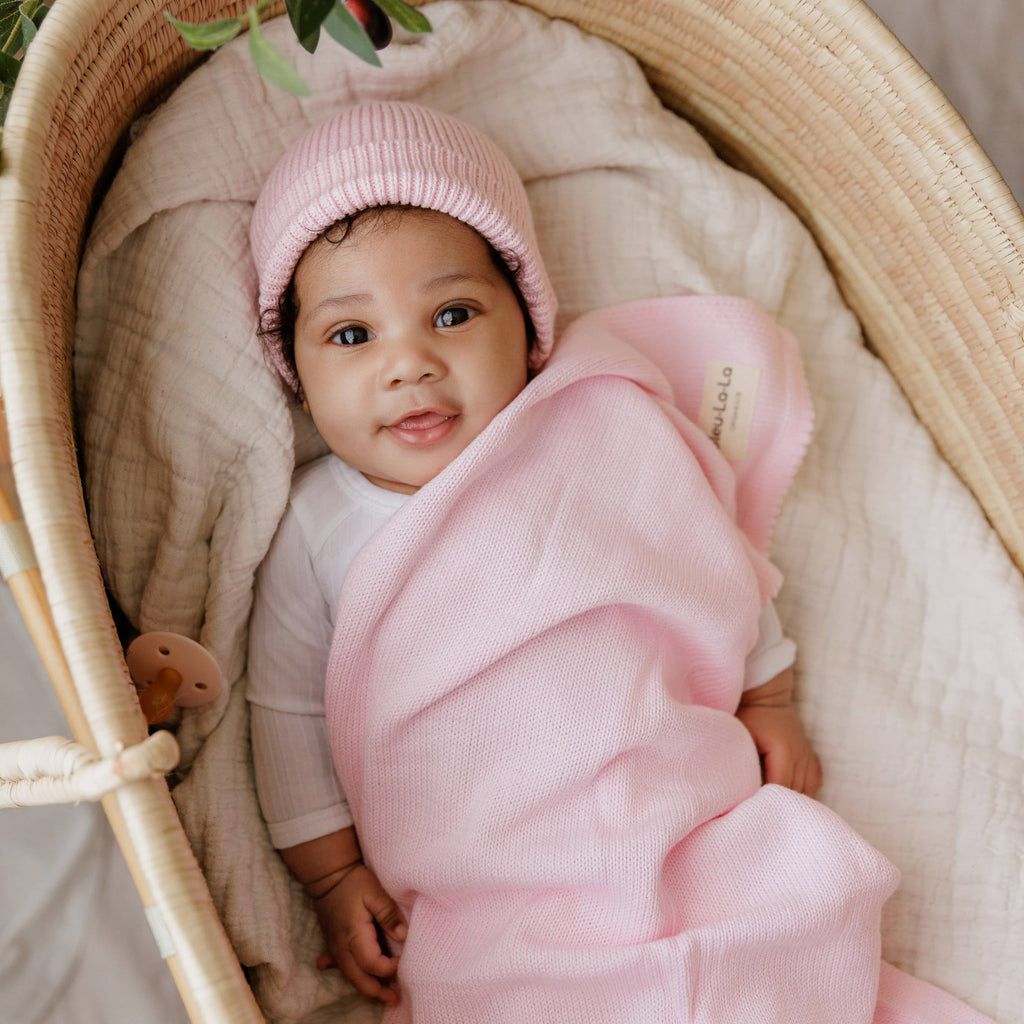 100% Organic Cotton Baby Swaddle Blanket