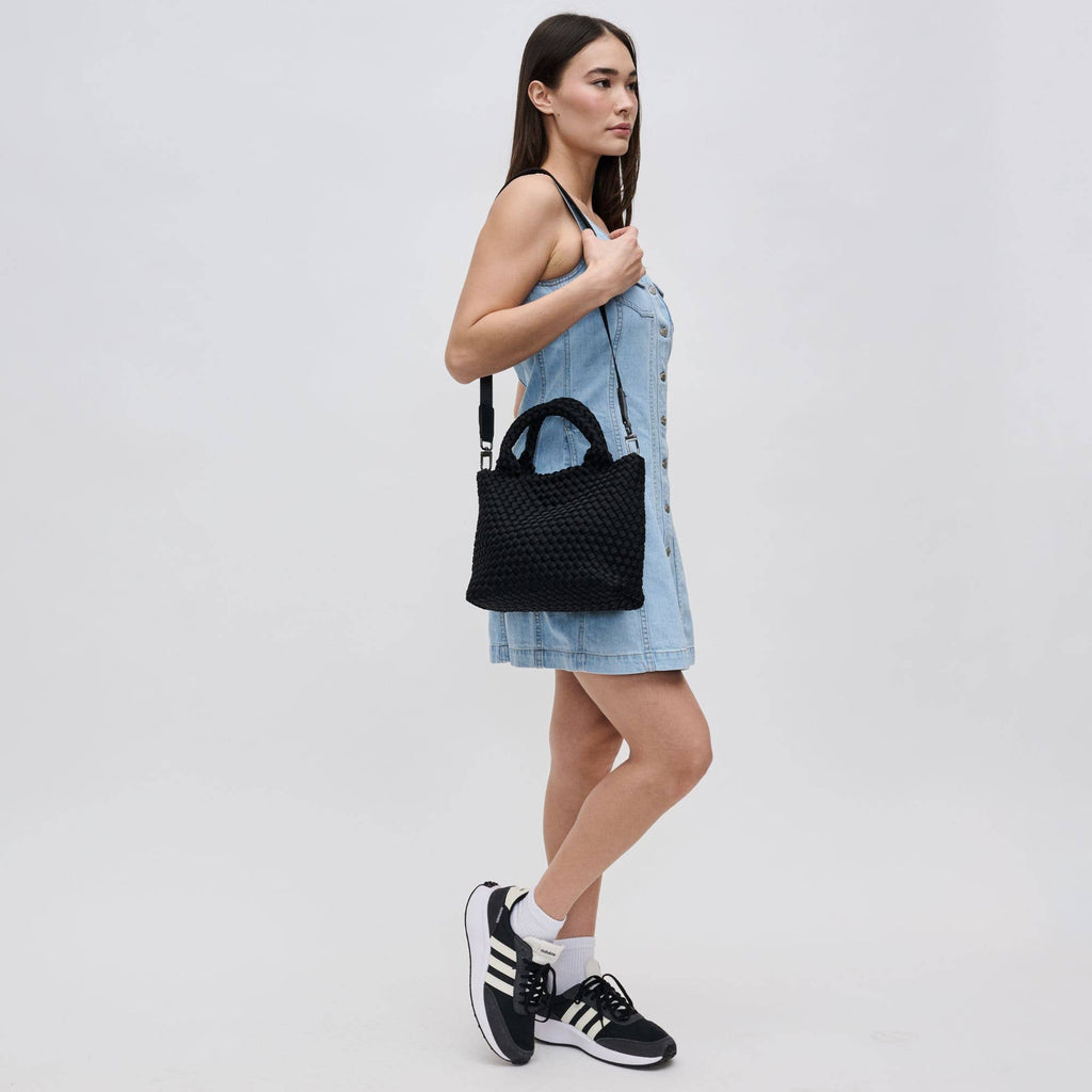 Sky's The Limit - Small Woven Neoprene Crossbody