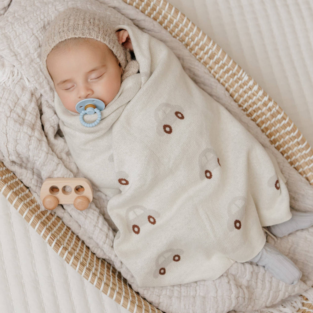 100% Luxury Cotton Swaddle Receiving Baby Blanket