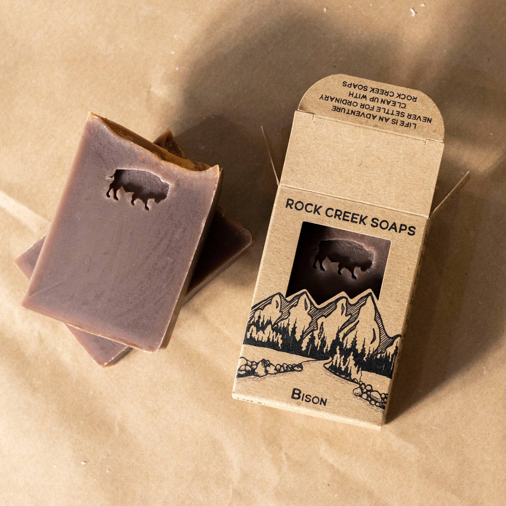 Bison Bar Soap | Amber Vanilla & Lavender