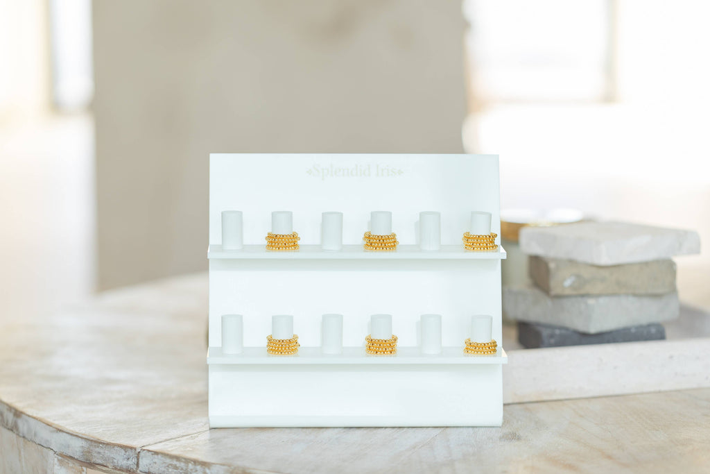 Beaded Stretch Rings