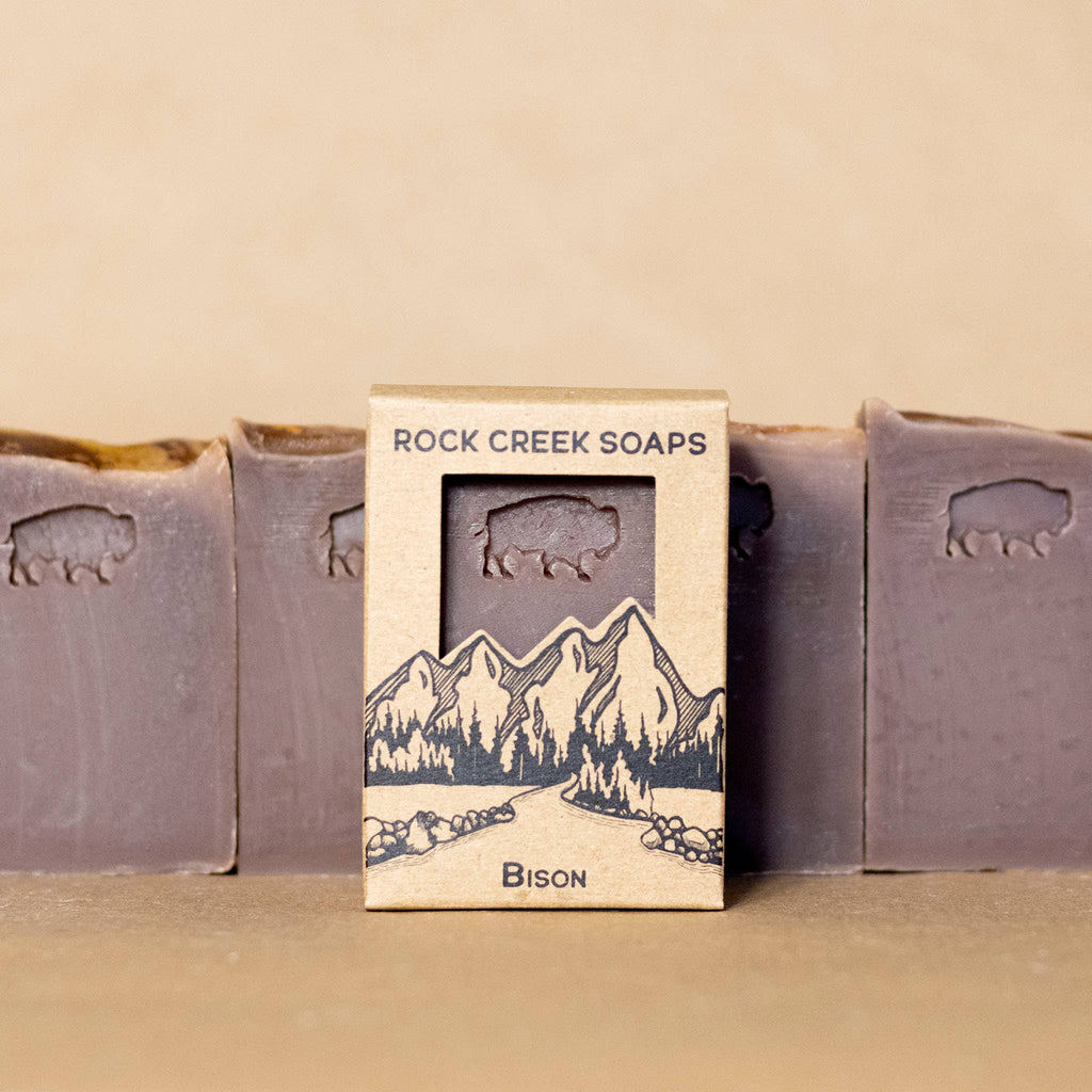 Bison Bar Soap | Amber Vanilla & Lavender