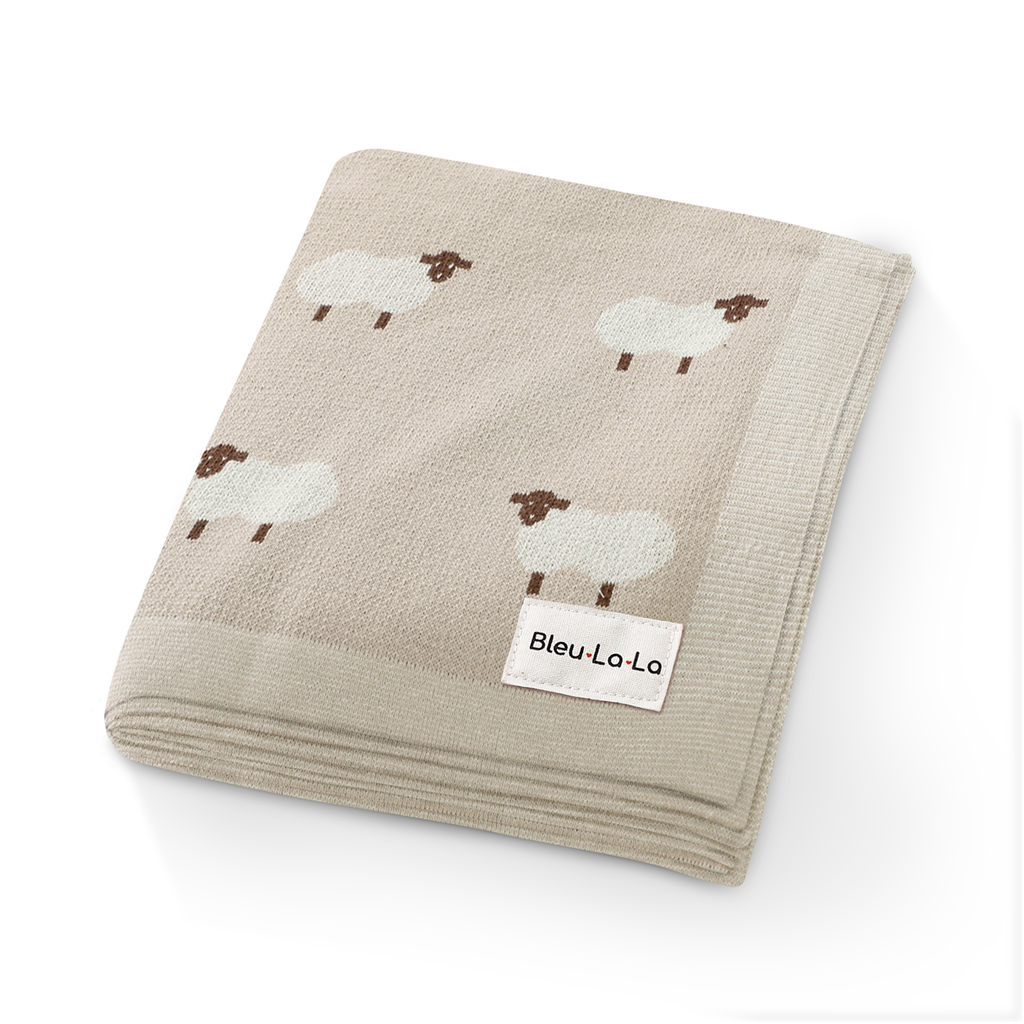 100% Luxury Cotton Swaddle Receiving Baby Blanket
