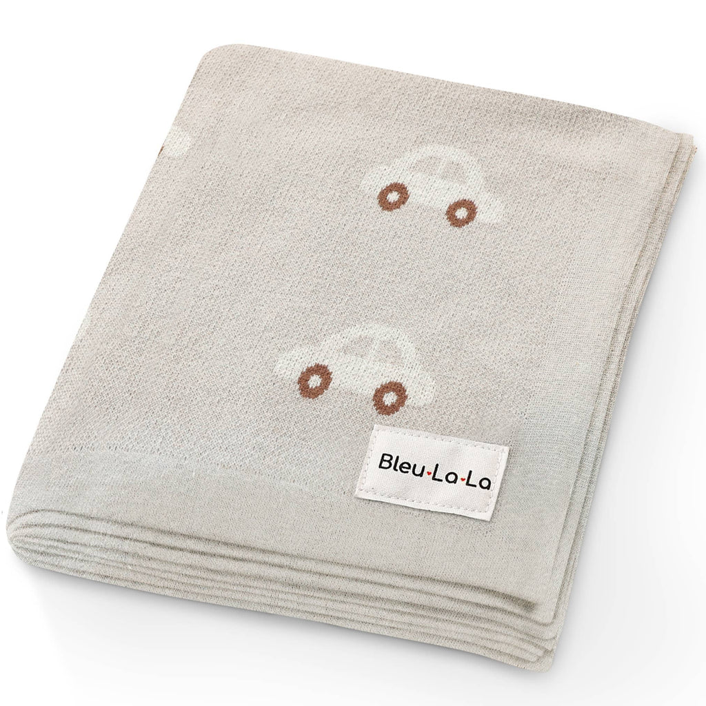 100% Luxury Cotton Swaddle Receiving Baby Blanket