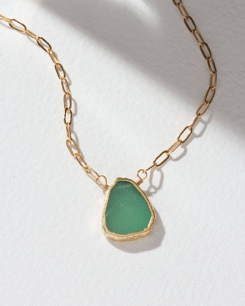 Elemental Force Necklace - Green Aventurine