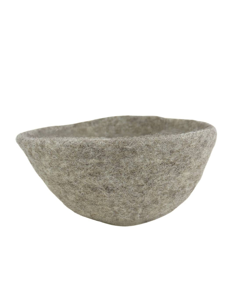 Small Handmade Felt Bowl
