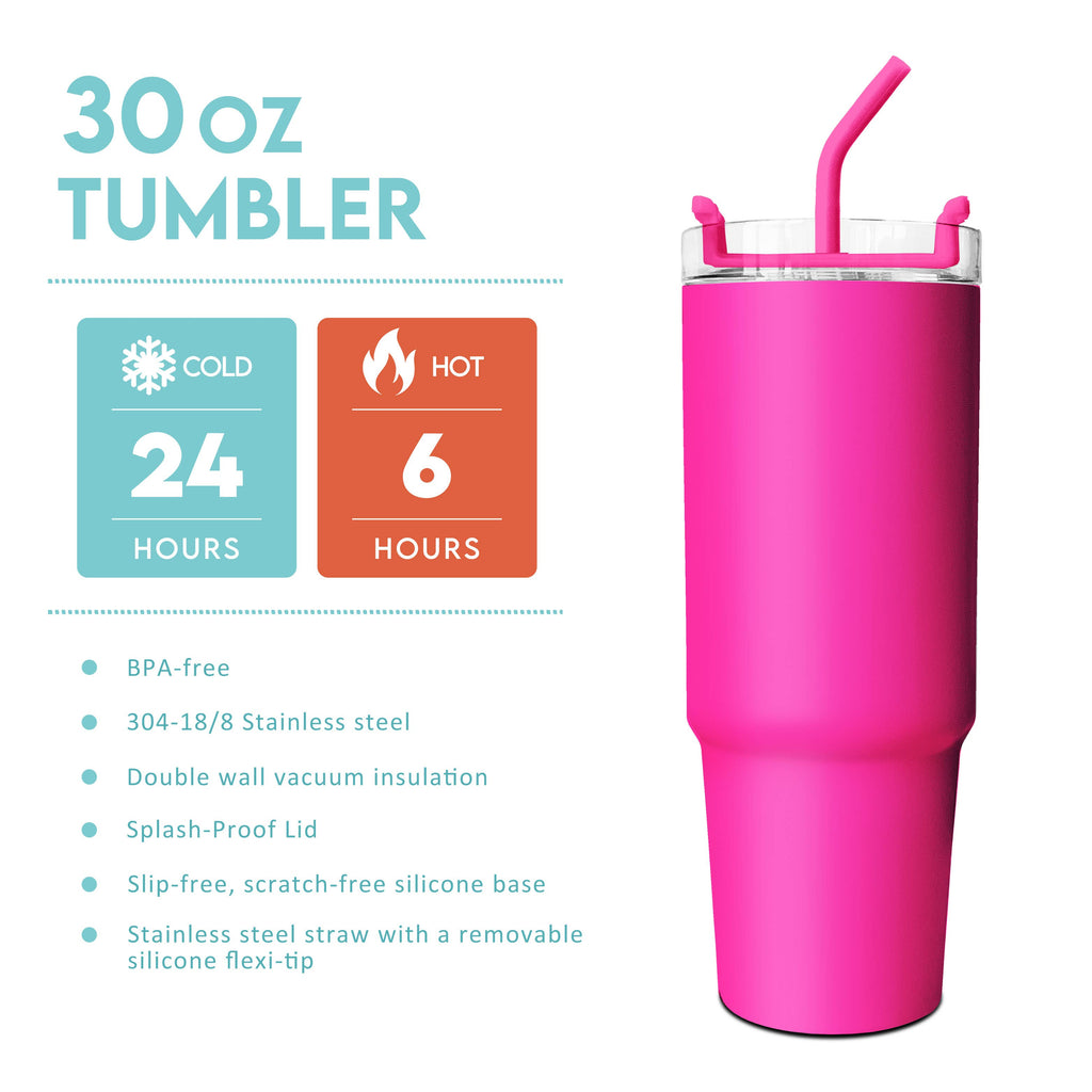 Stylish Cowboy Design Best 30oz Stainless Tumbler with Straw