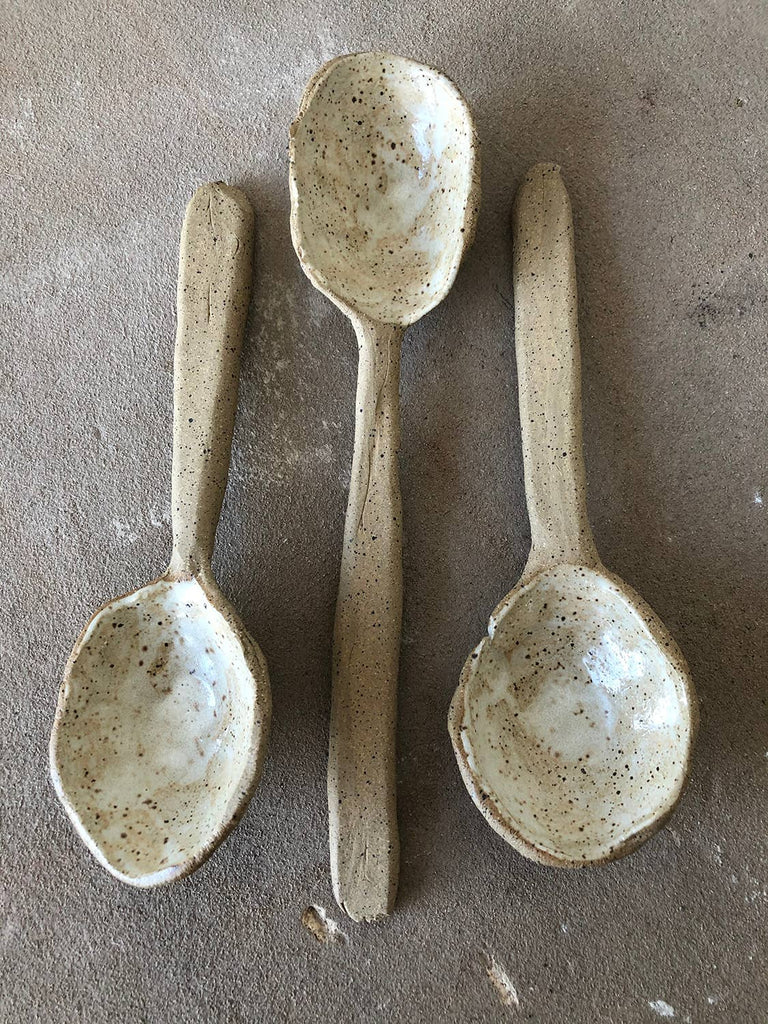 Hand Built Serving Spoons
