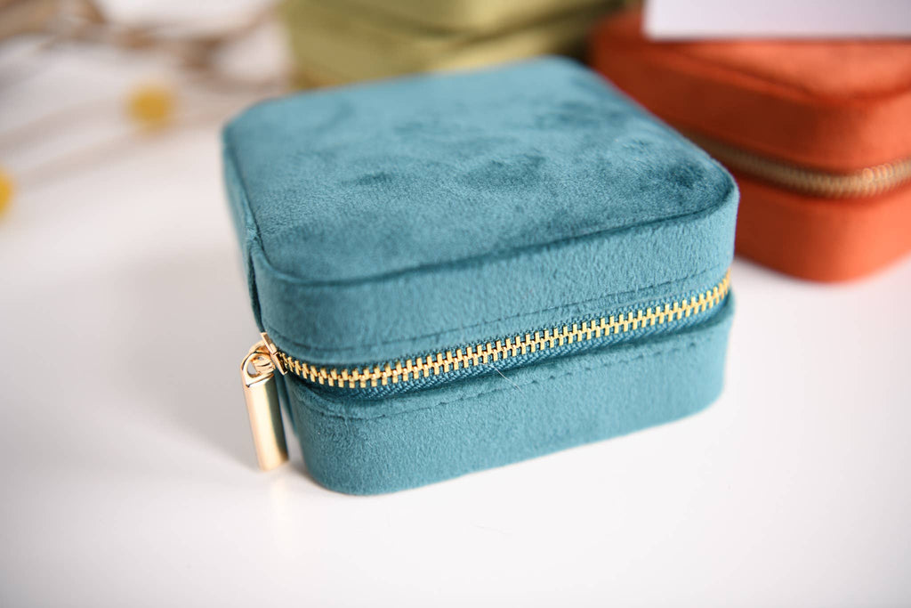 Square Jewelry Travel Cases