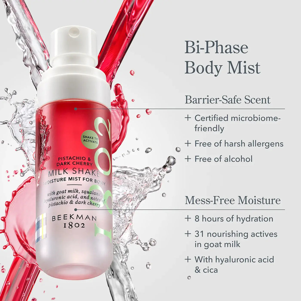 Pistachio & Dark Cherry Milk Shake Moisture Mist Body 2oz