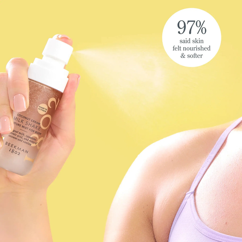 Coconut Cream Milk Shake Moisture Mist for Body 2oz