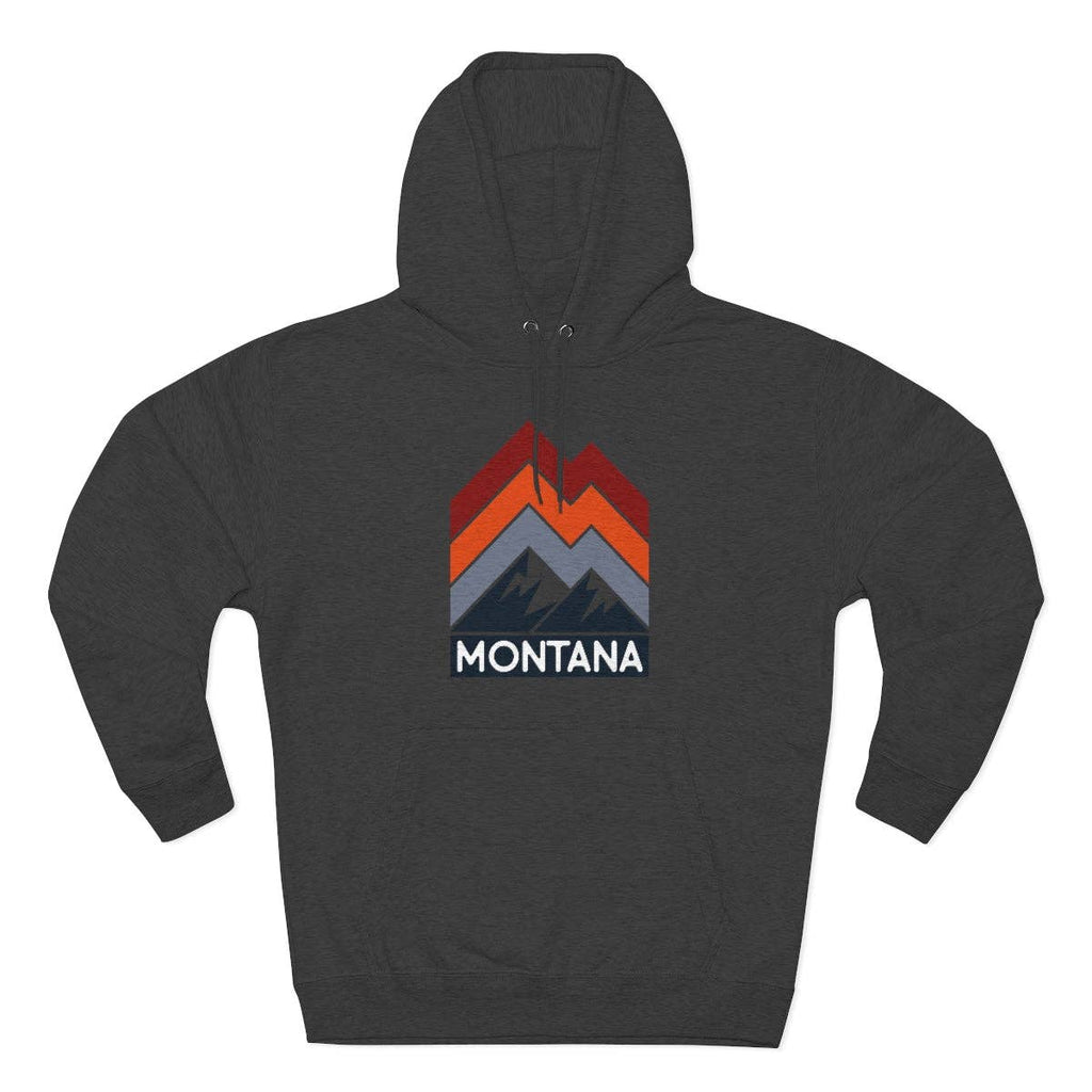 Retro Montana Mountain Hoodie