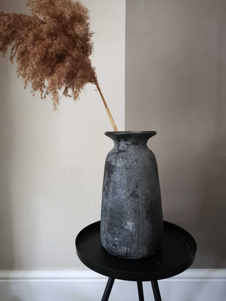 Tall Stone Bali Vase