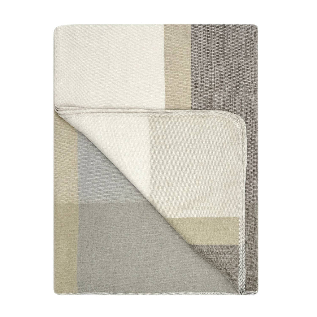 NEW! Alpaca Throw Blanket - Salt Flat