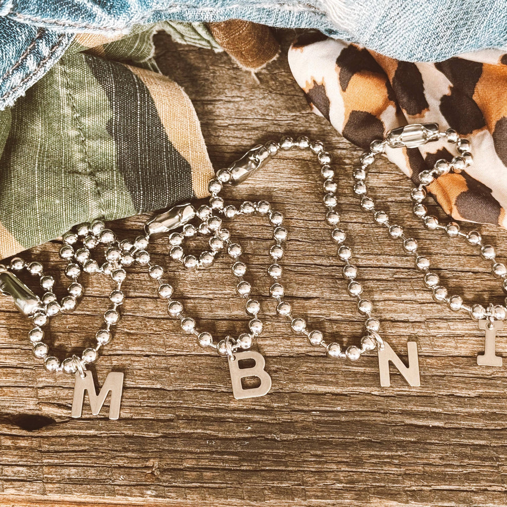 Initial Charm Bracelet