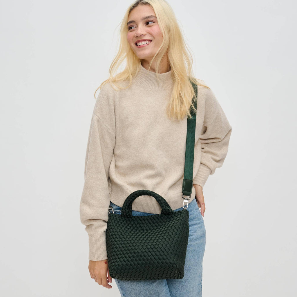 Sky's The Limit - Small Woven Neoprene Crossbody