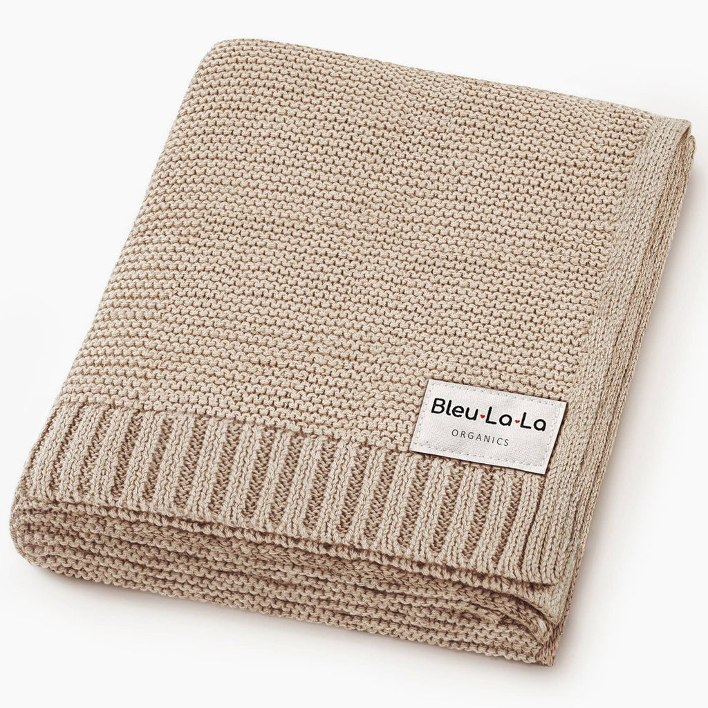 100% Organic Cotton Swaddle Baby Blanket
