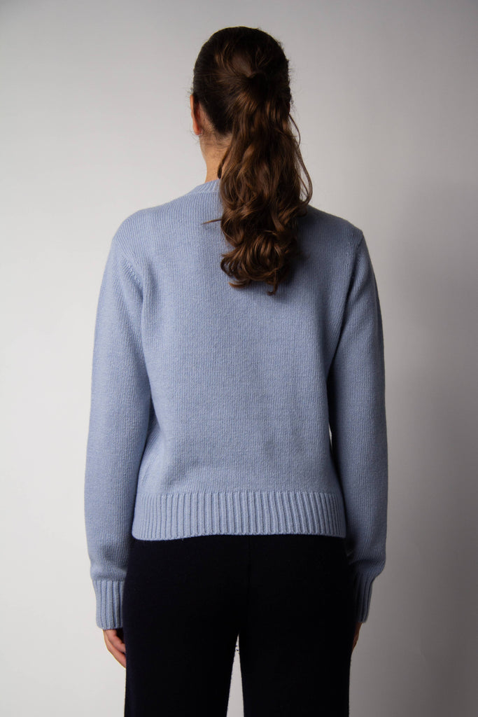 Cashmere Mix Crewneck Sweater
