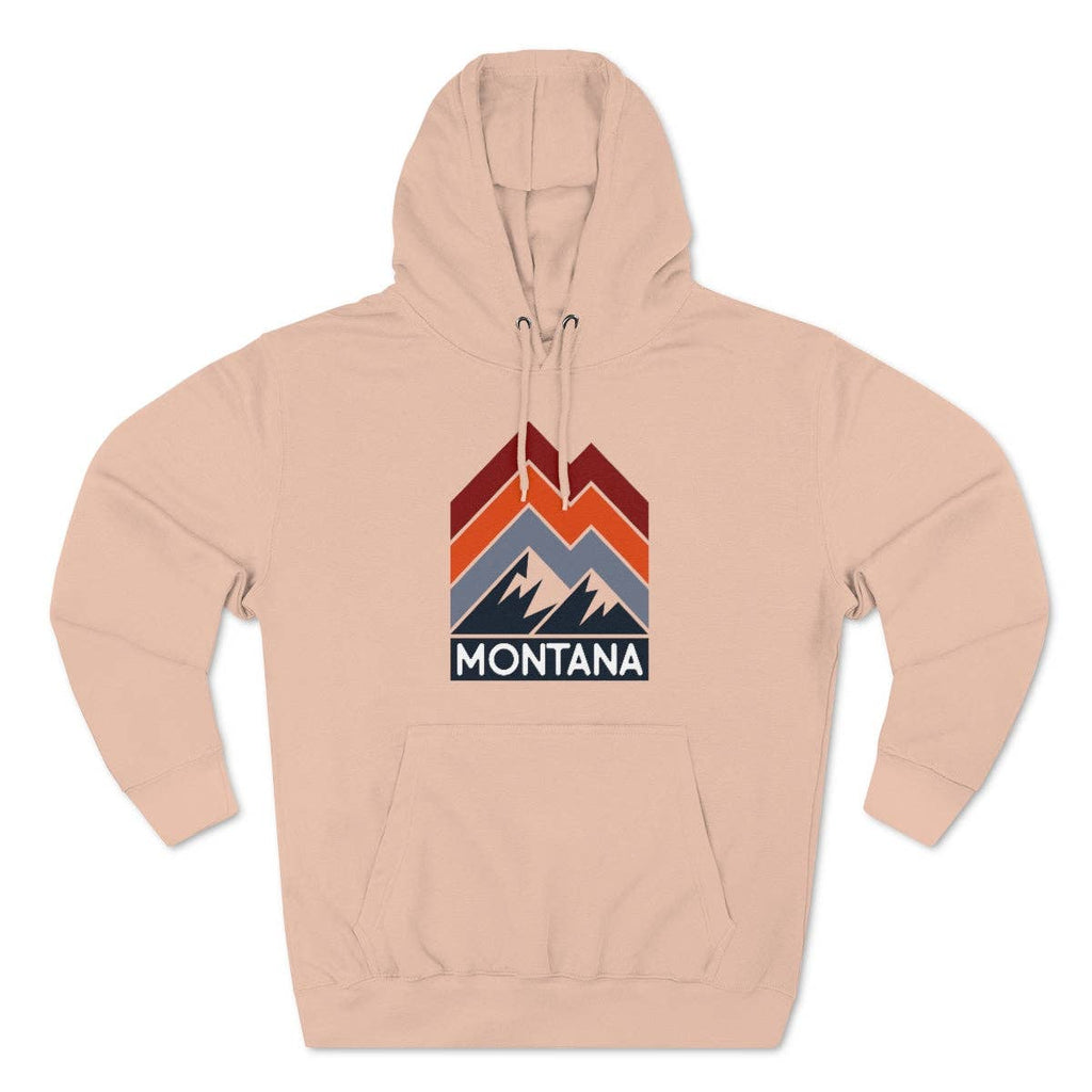 Retro Montana Mountain Hoodie