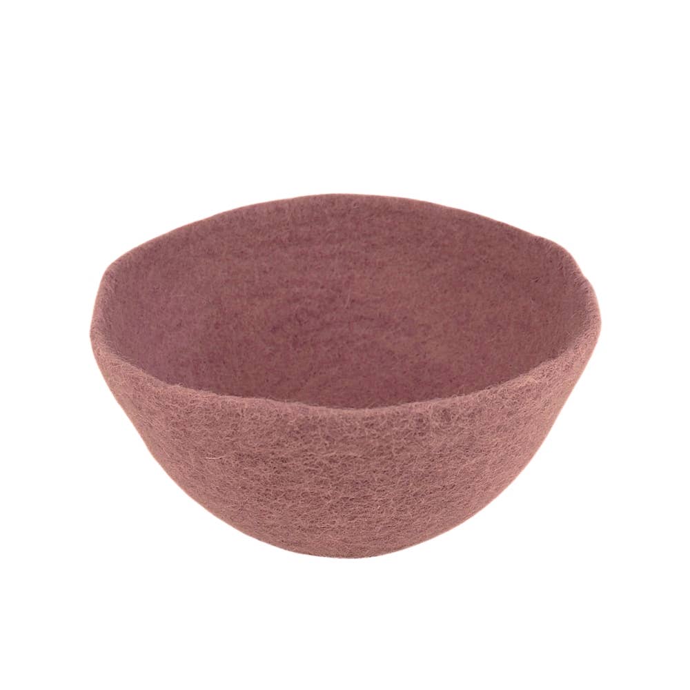 Small Handmade Felt Bowl