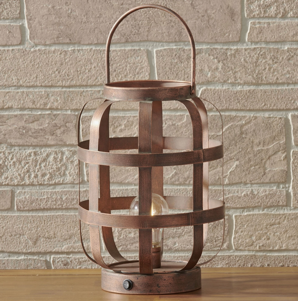 Bronze Slat Lantern