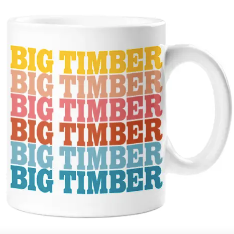 Big Timber Sunset Mug