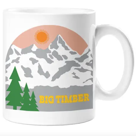Big Timber Mountain Mug