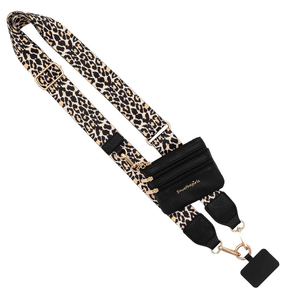 Clip & Go Crossbody Strap w/ Zippered Pouch