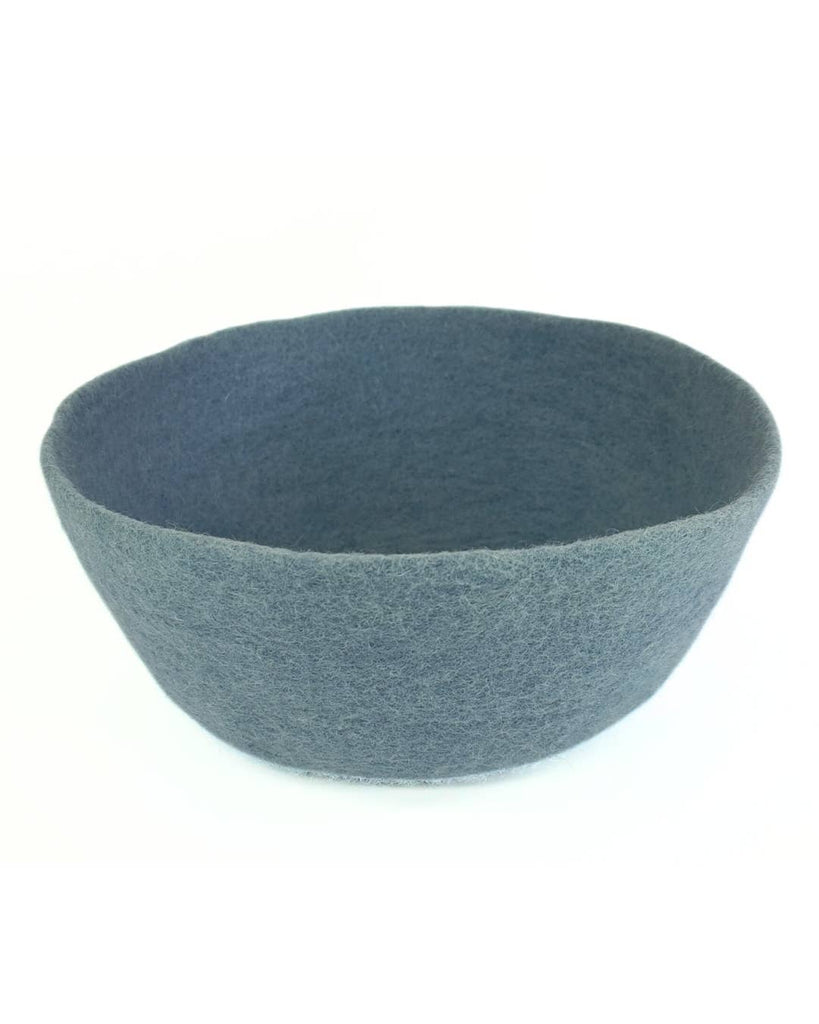 Large Handmade Felt Bowl