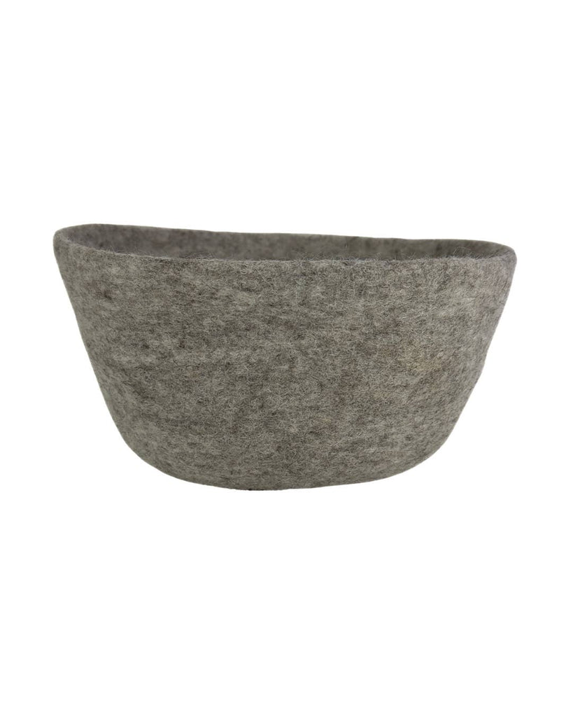 Large Handmade Felt Bowl