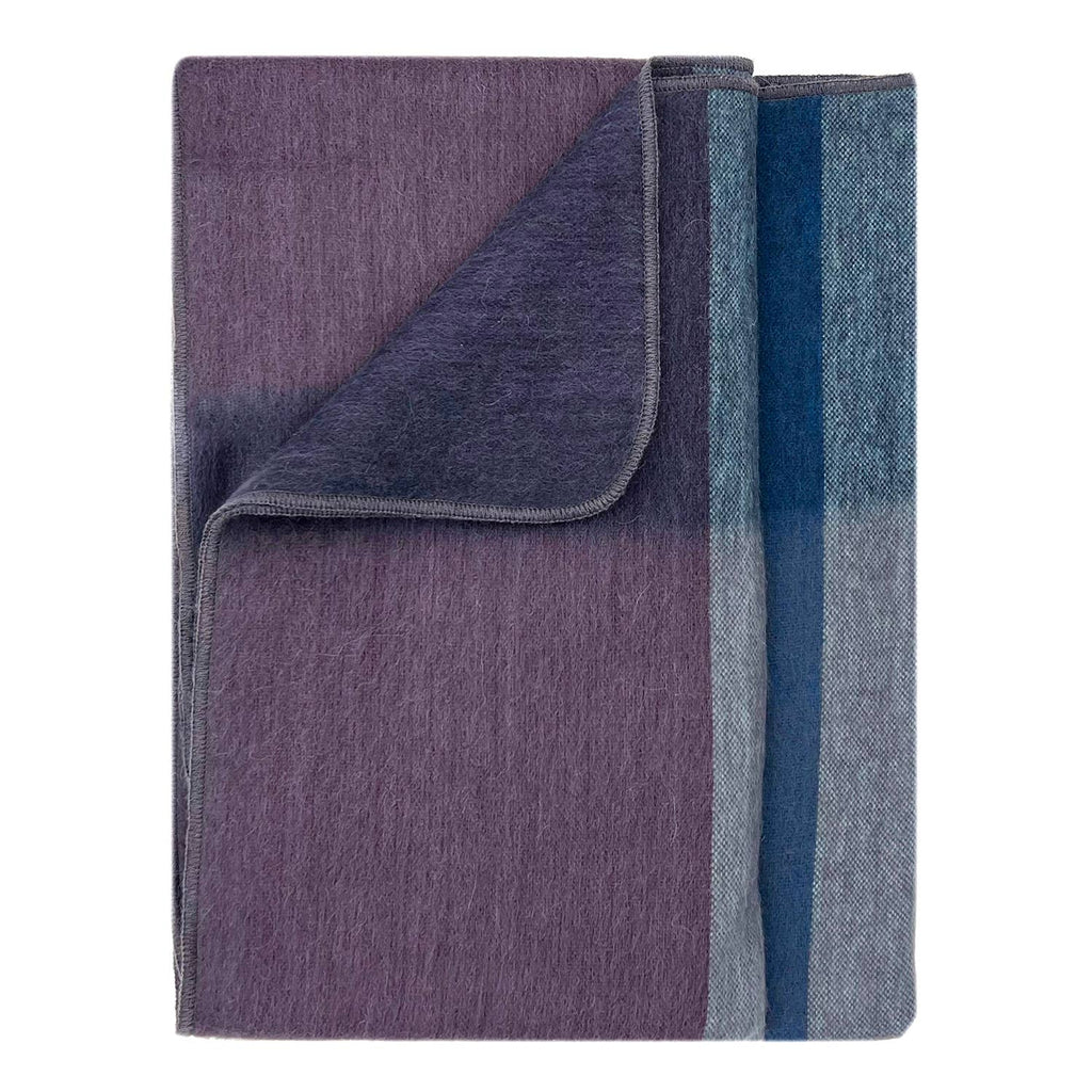 NEW! Alpaca Throw Blanket - Plum