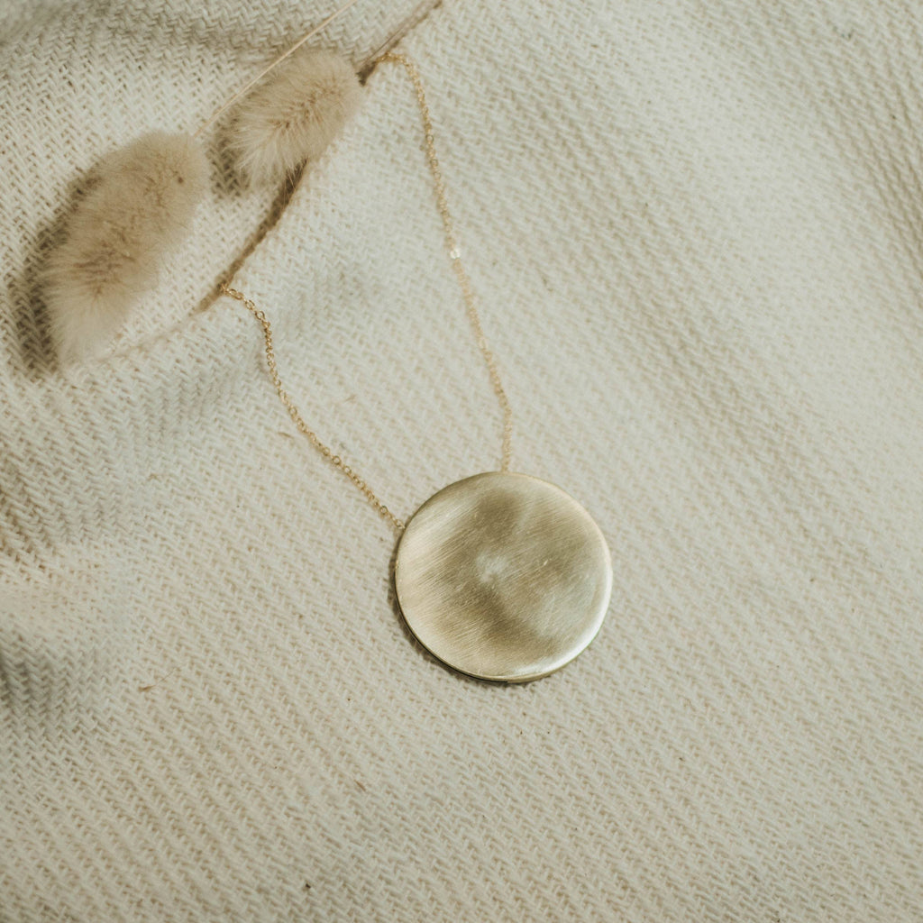 Solid Brass Pendant