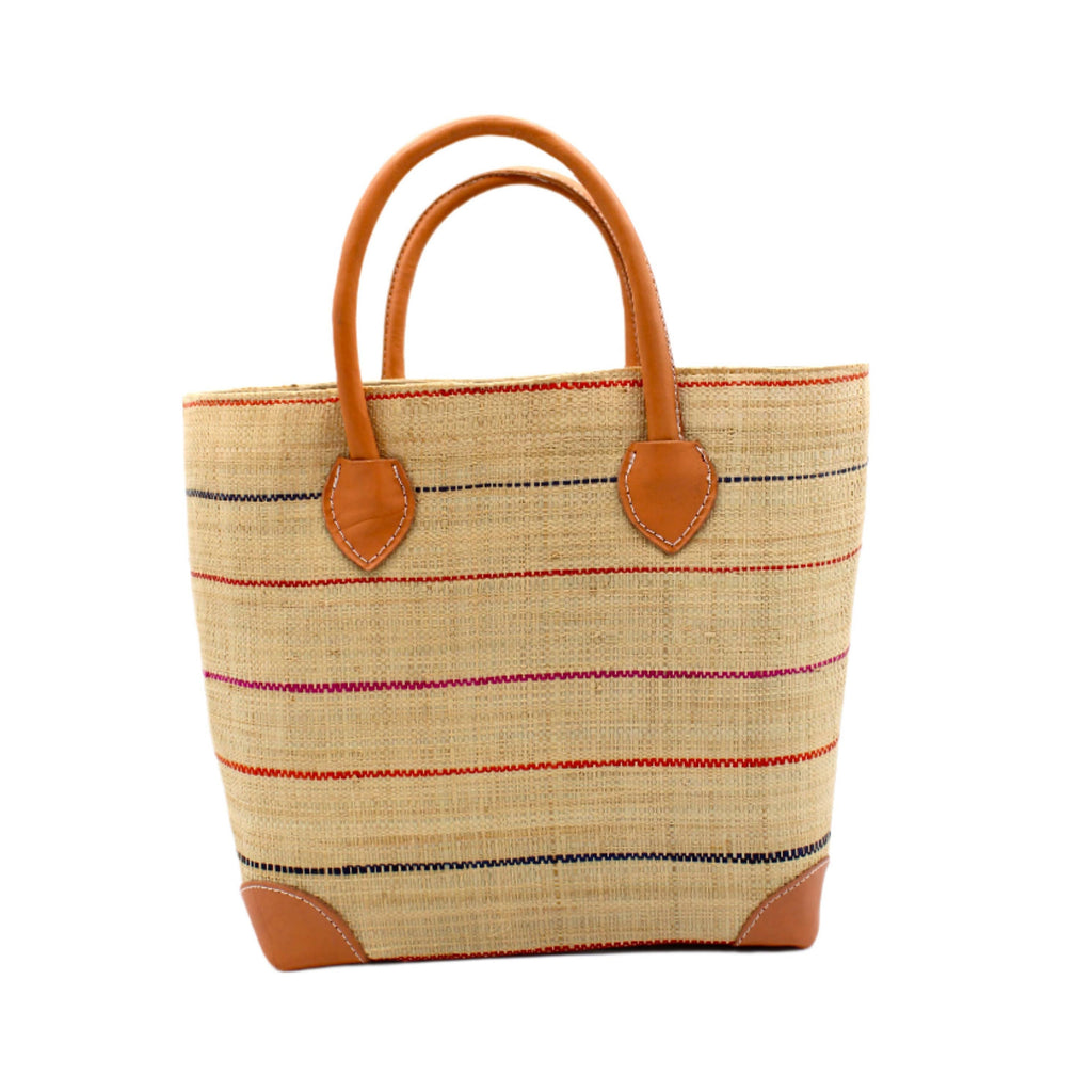 Augustine Straw Basket Bag