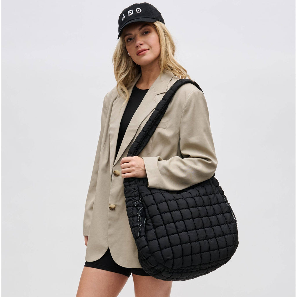 Revive - Quilted Puffer Nylon Hobo