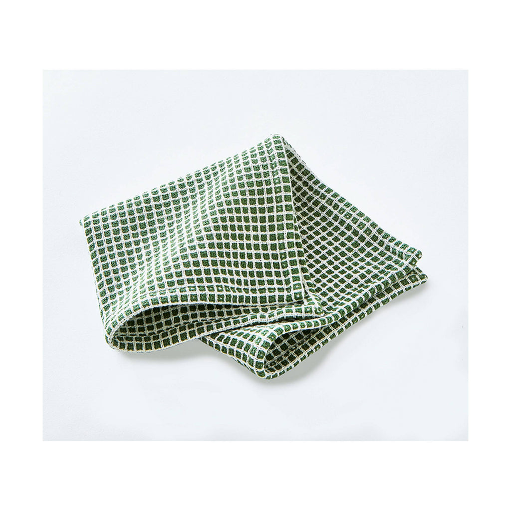 Dark Green Textured Dishclothth