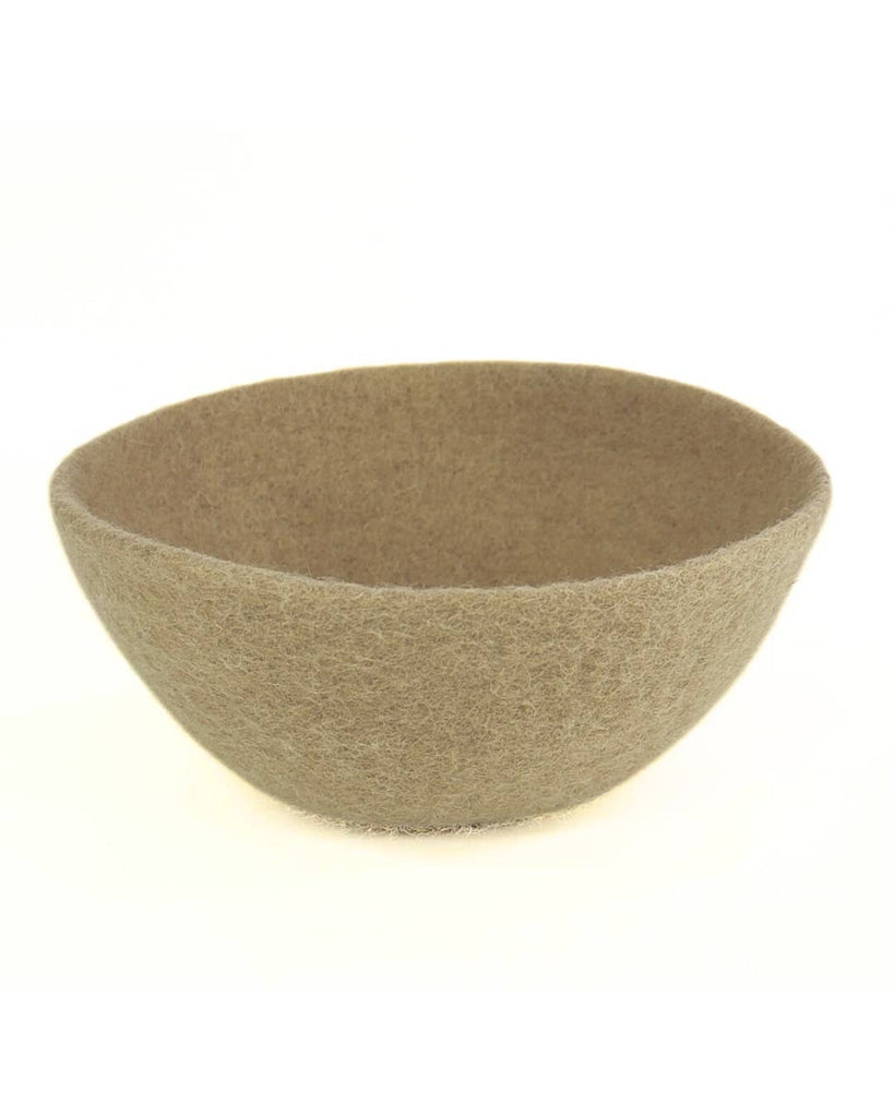 Small Handmade Felt Bowl