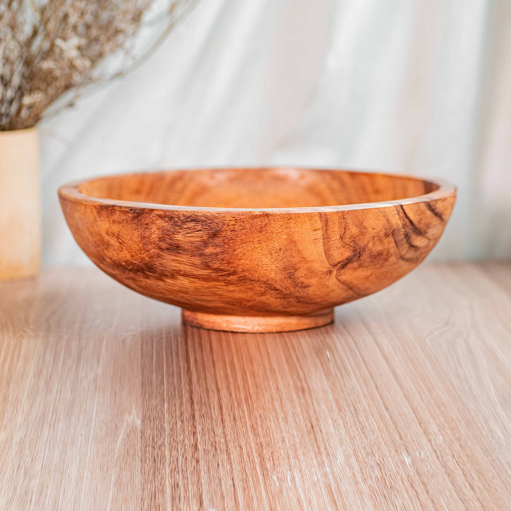 Acacia Wood Serving Bowl - Jumbo
