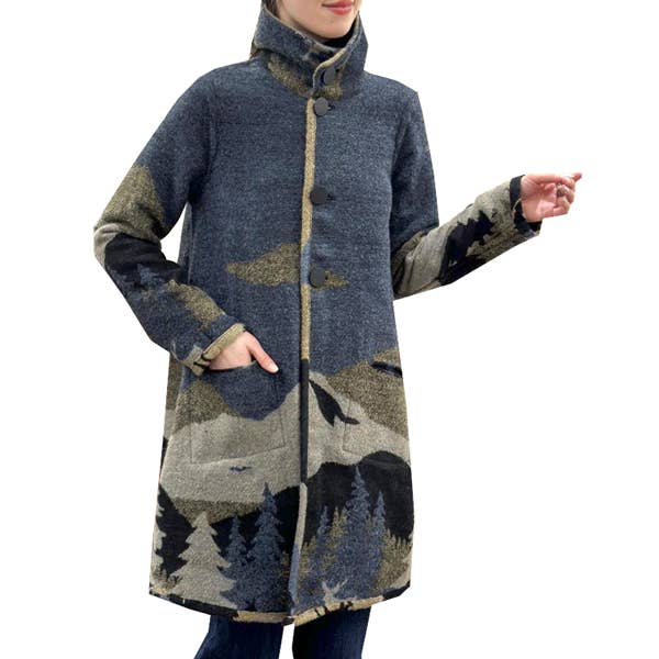 Mountain Collection Reversible Coat
