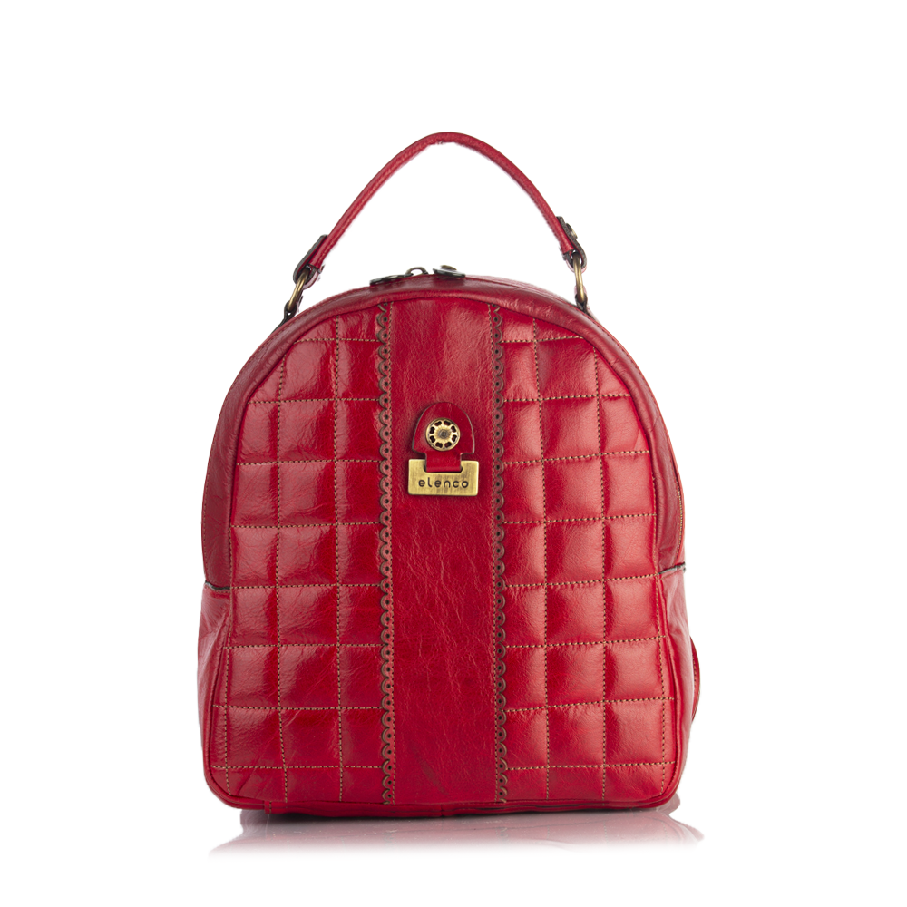 Elenco Red Medium Backpack