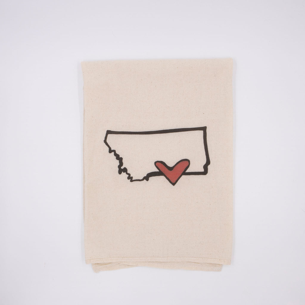 Montana Love Tea Towel