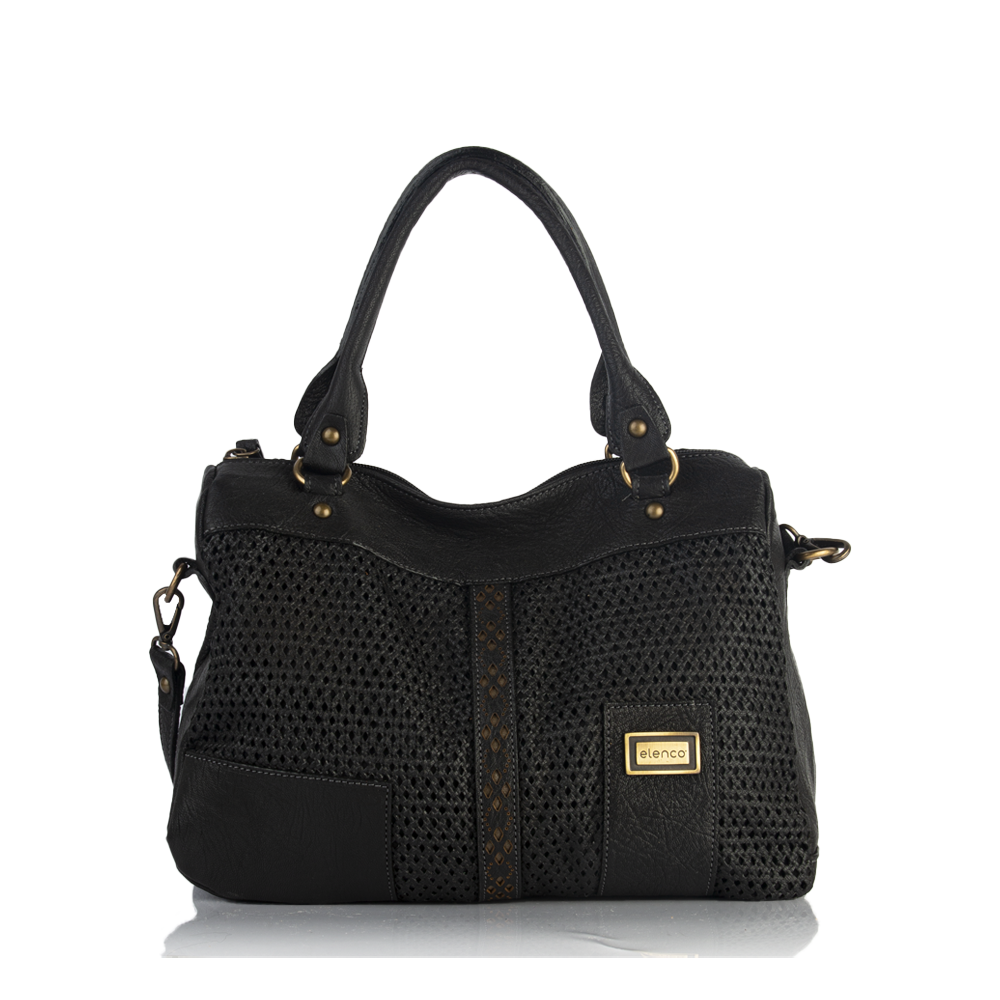 Elenco Small Black Handbag